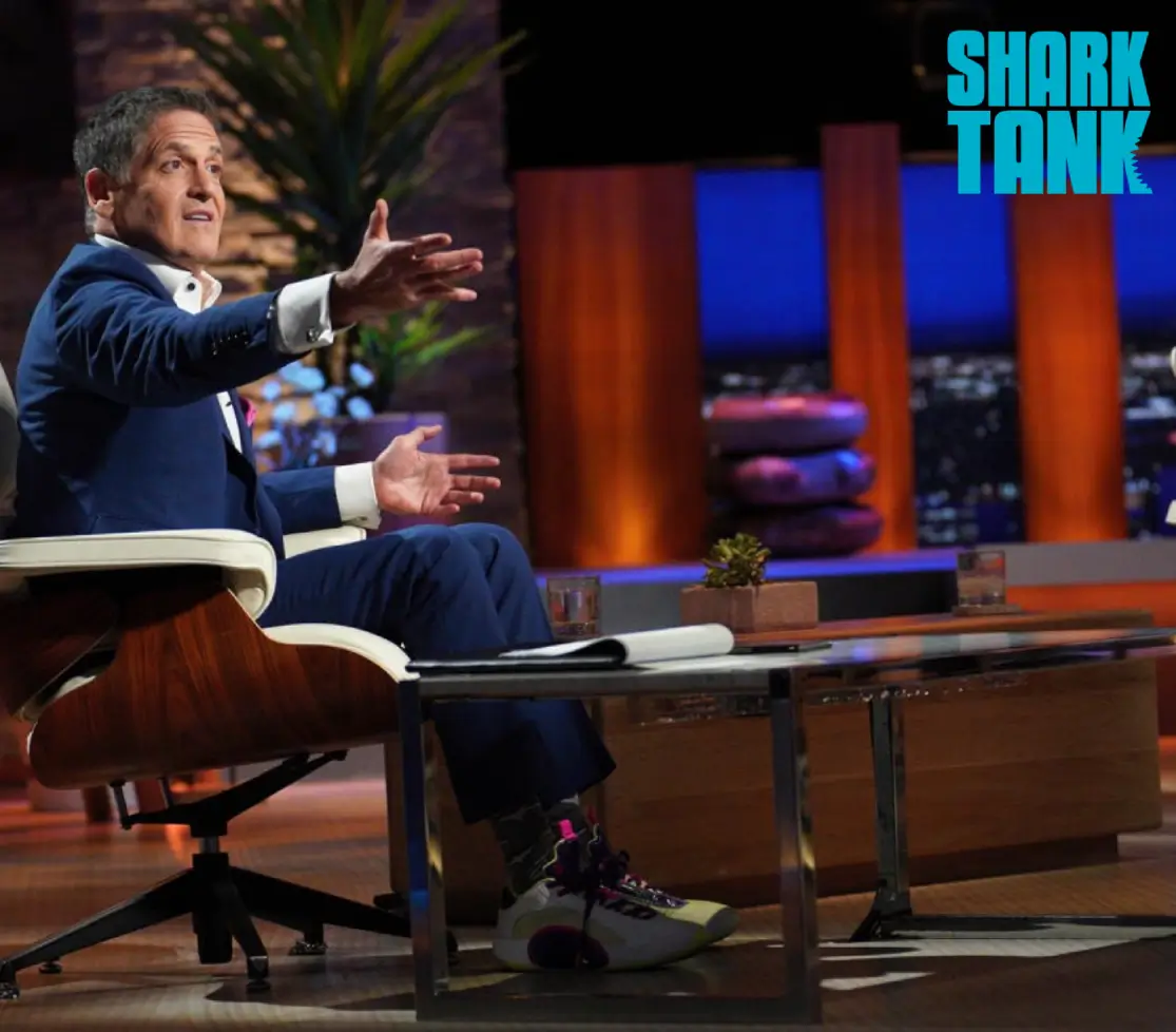 Barbara Corcoran reacting to the Slimqa Coffee Boost pitch